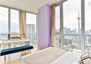 [Locals]·T305@Cozy lake+CN tower view 3bdr free parking.