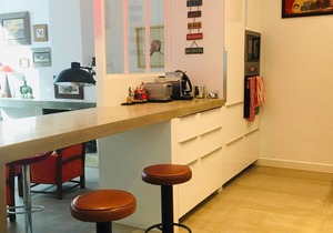 Loft with two terraces and sauna 10 minutes from Paris.