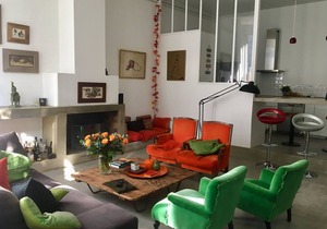 Loft with two terraces and sauna 10 minutes from Paris.