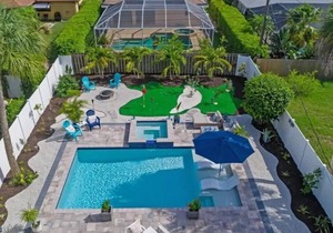 Luxury Beach House Pool & Hot Tub Oasis