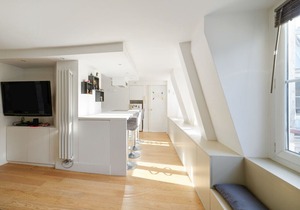 Modern and luminous flat in the heart of Paris