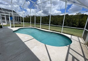 New Private Pool Mid Century Modern Home Near Disney Park