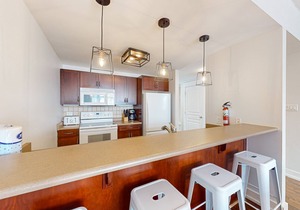 Newly-Renovated Blue Village Condo w/Free WiFi, Patio, and Private Washer/Dryer