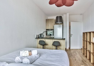 Nice studio with balcony - Puteaux - Welkeys