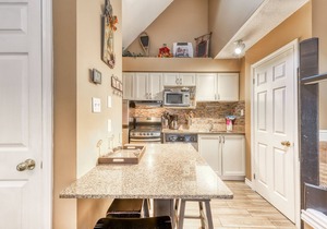 Open Loft condo with 2 baths shared pool and tennis courts