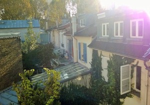 Paris 'Buttes Chaumont ' Park : quiet, cosy sunny residential apartment 58 sqm