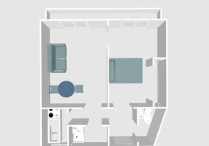 Parisian Home|117172|1 chambre|Plaine Monceau - Porte Champeret