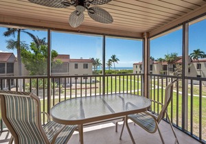 Partial Beach View 2 bed, 2 bath at Sanibel Moorings #1022