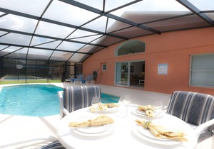 Private Pool Villa close to Disney Parks with free Wifi and BBQ