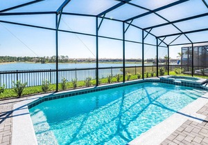 Resort 8BR Villa/Amenities/Private Pool&Spa/Near Disney, Sea World, Universal (2431)