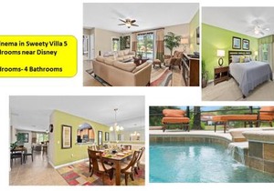 Sweet Villa 5Bedrooms Mini Cinema Pool