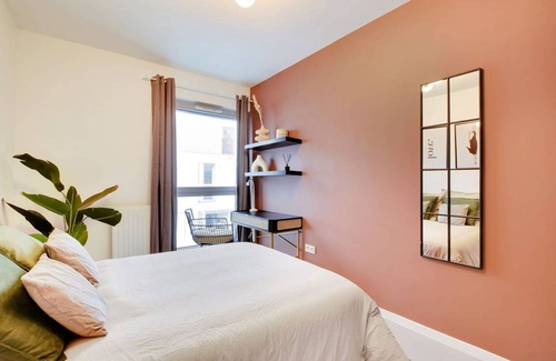 Quartier du Pont-de-Flandre Resort | 104 m² Private room ∙ 1 bedroom ∙ 5 guests