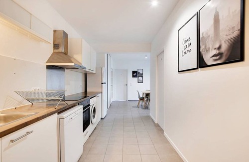 Quartier du Pont-de-Flandre Resort | 104 m² Private room ∙ 1 bedroom ∙ 5 guests