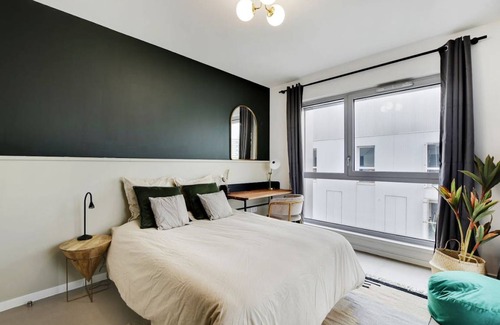 Quartier du Pont-de-Flandre Resort | 104 m² Private room ∙ 1 bedroom ∙ 5 guests