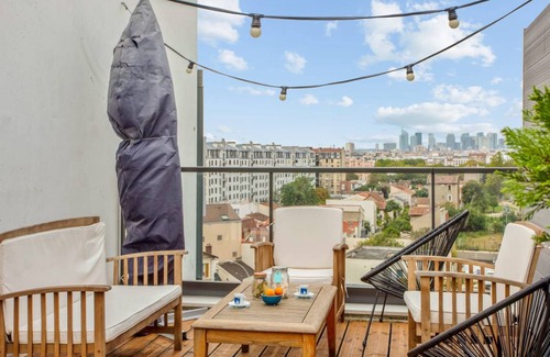 Gennevilliers Apartment | 110 m² Apartment ∙ 3 bedrooms ∙ 5 guests