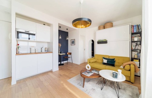 Quartier de la Plaine-de-Monceaux Apartment | 24 m² Apartment ∙ 2 guests