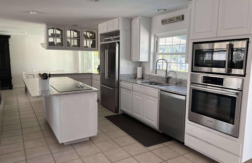 Melbourne Beach House | 4/3 Home on A1A with private beach access WiFi, fitness room & heated pool
