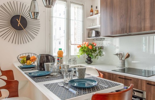 Republique–Point-du-Jour Apartment | 40 m² Apartment ∙ 1 bedroom ∙ 2 guests