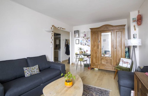 19th Arrondissement Apartment | 42 m² Apartment ∙ 1 bedroom ∙ 4 guests