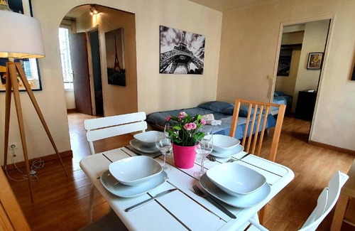 Louis Bertrand-Mirabeau-Semard Apartment | 45 m² Apartment ∙ 3 bedrooms ∙ 6 guests
