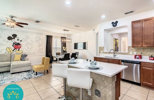 Seasons House | 4BR Near Disney Bella Vida Resort Pool BBQGrilln