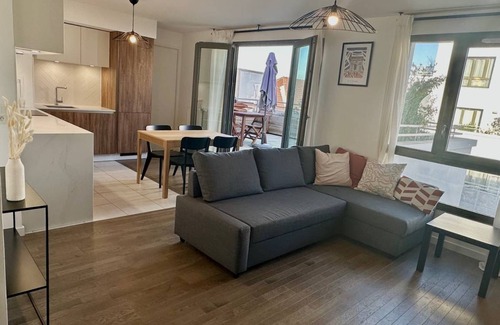 Saint-Denis Apartment | 66 m² Apartment ∙ 2 bedrooms ∙ 6 guests