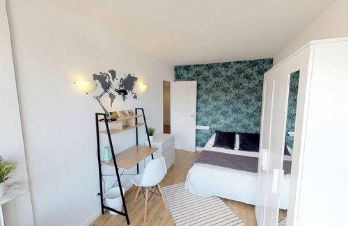 19th Arrondissement Resort | 78 m² Private room ∙ 1 bedroom ∙ 1 guest