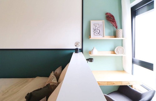 Porte d'Aubervilliers Resort | 87 m² Private room ∙ 1 bedroom ∙ 4 guests