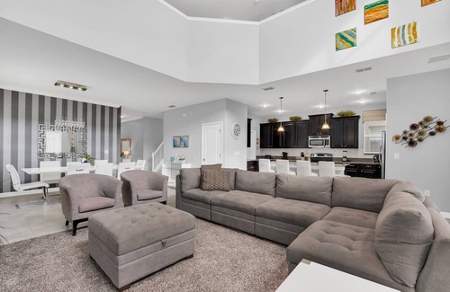 Bay Lake House | 9008 Paradise Palms Blissful Haven: 5-Bed Oasis of Luxury and Tranquility