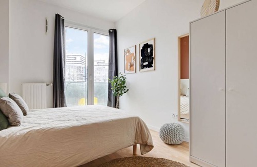 Quartier du Pont-de-Flandre Resort | 99 m² Private room ∙ 1 bedroom ∙ 6 guests
