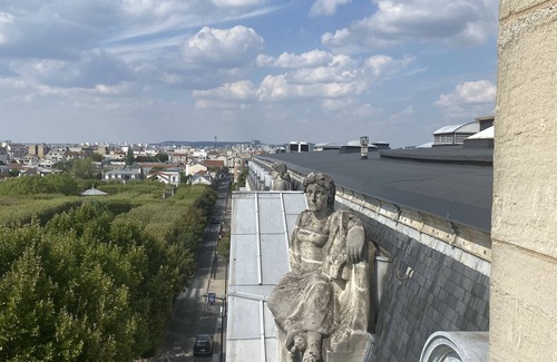 Asnieres-sur-Seine Apartment | Amazing authentic "duplex" with a panoramic view