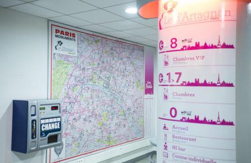Saint Blaise Hostel | Auberge de Jeunesse HI Paris Le d'Artagnan