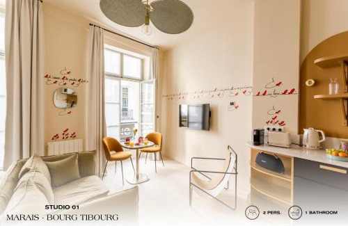 Saint-Gervais Apartment | Beauquartier - Marais, Bourg Tibourg