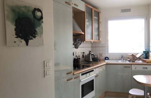 Croulebarbe Apartment | Countryside in Paris! Beautiful, overlooking gardens, terrace, luxury residence.