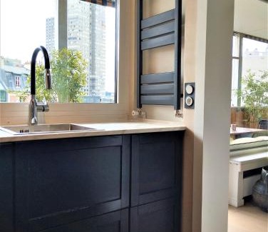Grenelle Apartment | Elegant 48sqm apartment Eiffel - view & large terrace
