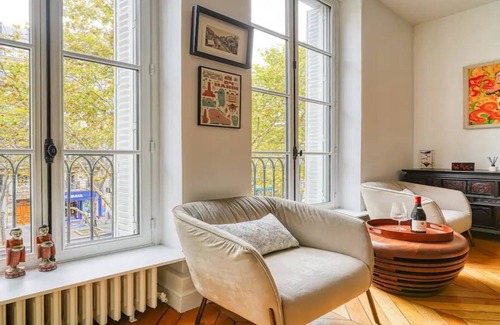 Saint-Victor Apartment | EXCLUSIVE ON BLVD ST GERMAIN! A LARGE SHIMMERING 6 BEDROOM DUPLEX OF 185M2