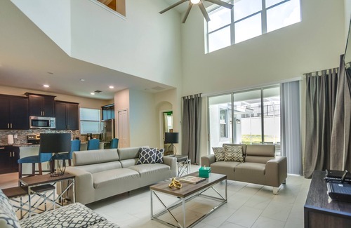 Davenport House | Family Friendly 5 Bed Spa Pool Home in Champions Gate