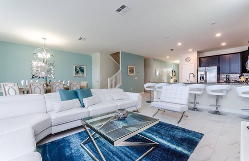 Davenport House | Family-Friendly 9 Bed Game Spa Pool Home at Champions Gate Resort