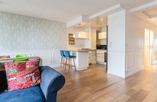 Billancourt–Rives de Seine Apartment | 90 m² Apartment ∙ 3 bedrooms ∙ 5 guests