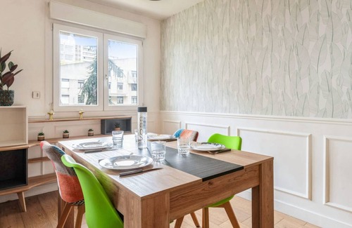 Billancourt–Rives de Seine Apartment | 90 m² Apartment ∙ 3 bedrooms ∙ 5 guests