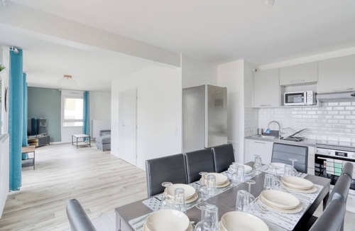 Bondy Apartment | Kabala : ParisNord, Villepinte, CDG, StadedeFrance