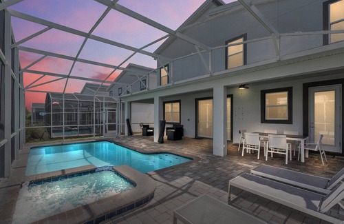 Four Corners Villa | Last Minute Disney! Private Pool, Hot Tub, Game Room & Themed Bedrooms. Book Now! #39344