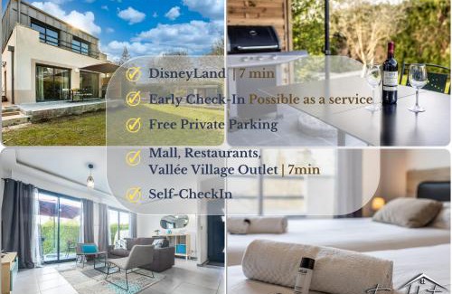 Magny-le-Hongre House | Magny's Oasis - DisneyLand 5min - Private Parking - Terrace & Garden