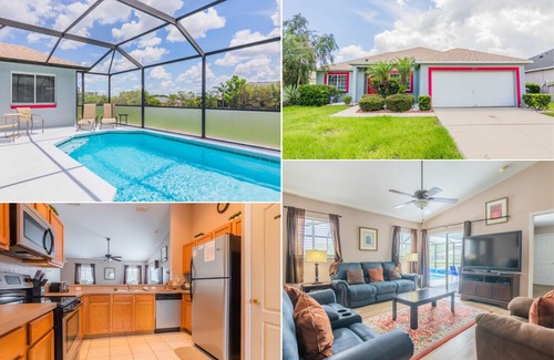 Hillcrest Estates House | No Rear Neighbors - Pool - New Kitchen - Near Disney - Wi-Fi - Hillcrest