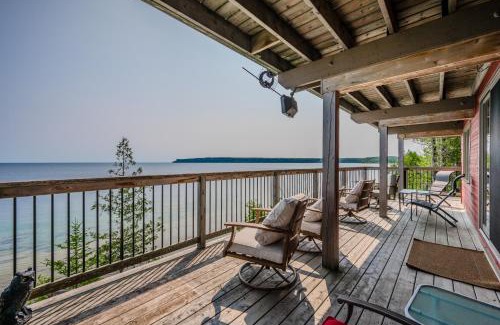 Lion's Head House | Norse Nook Waterfront W Hot Tub & Sauna