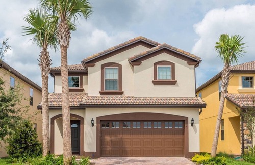 Four Corners House | 🥇 Spacious 6bd house near Disney (WW455)