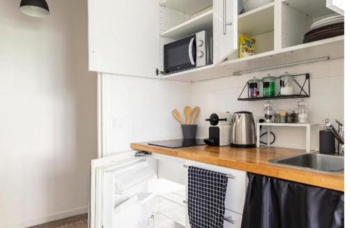 Quartier du Petit-Montrouge Apartment | Studio Cosy Paris centre alesia
