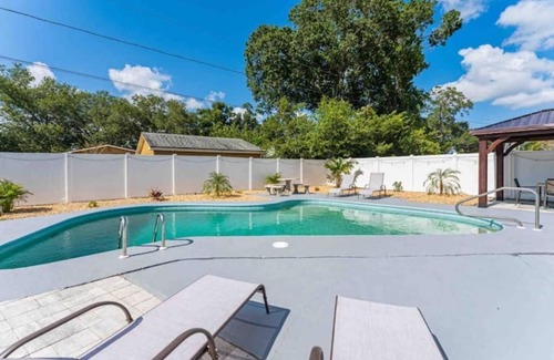 Disston Heights House | Tropical Oasis w/Pool near Beach
