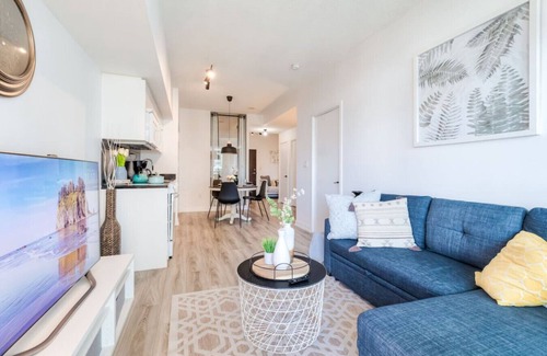 CityPlace Condo | Urban Down Town 2BR+Den Condo with Parking