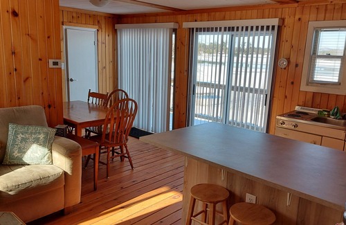 Combermere Condo | Waterfront Cottage Suite, 2 Bdrm 2 Bath, Beach, Firepit, Dock, Deck BBQ Sleeps 6